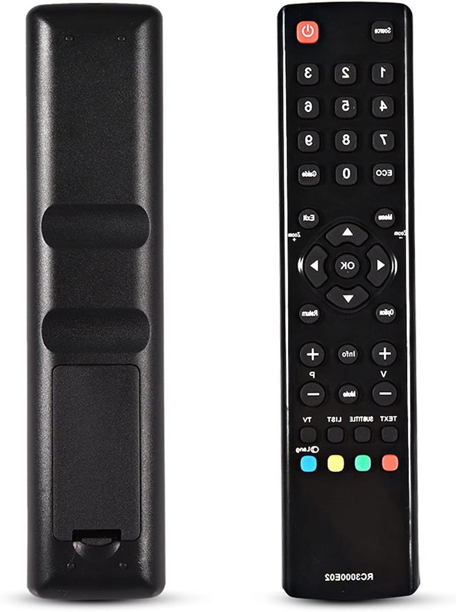 Universele Afstandsbediening - TV Controller - TV Bediening - Hoge Compatibiliteit - 10 Meter Bereik - Zwart