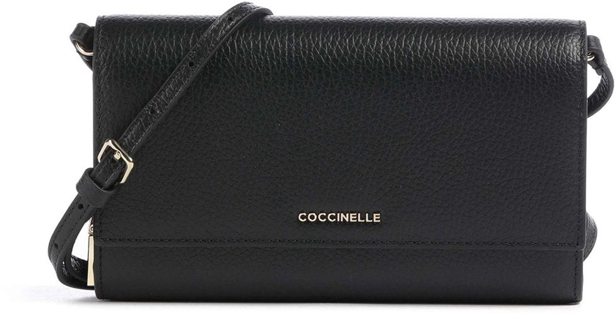 Mini Bag Wallet Grained Leather