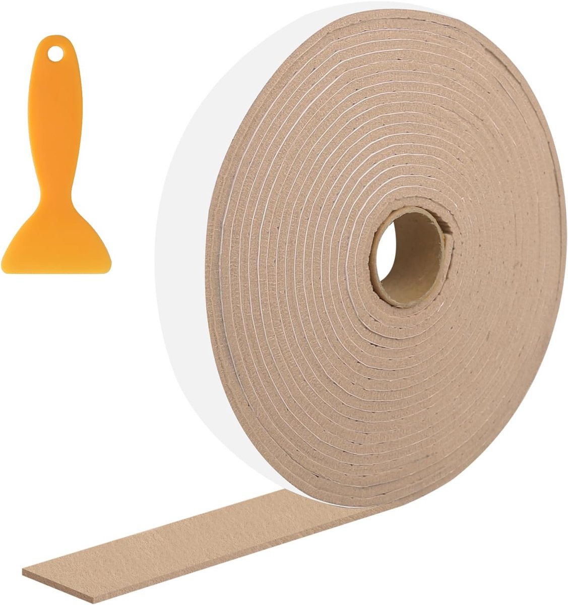 SnelShoppen - Anti-condensatie Tape 3cm x 8m - Waterabsorberende Strip voor Ramen - Anti-Fog Vilt Strips - Weerbestendige Isolatie Tape voor Droge Ven