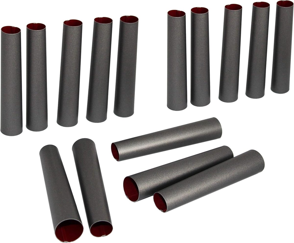 SnelShoppen - Schuimrollen vormen 11,3 cm - Anti-aanbaklaag Teflon - Traditionele bakvorm voor shillerkrulvorm buisjes - Perfect voor room, crème, kaa