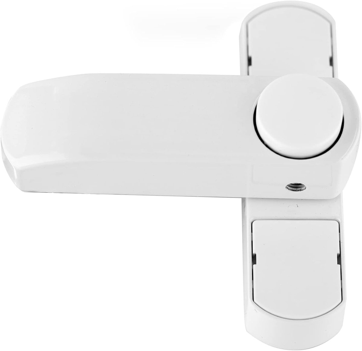 SnelShoppen - Window Protection FS 500 voor ramen en deuren, kindveilige beveiliging, inbraakpreventie, wit, robuuste stalen constructie