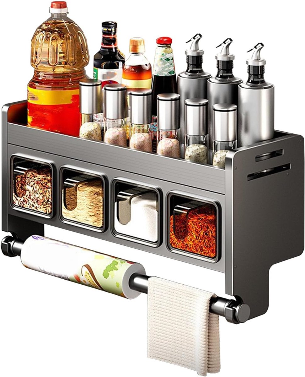 CLGP® Keukenrek Hangend - Wandrek - Organizer - Keukenmodule
