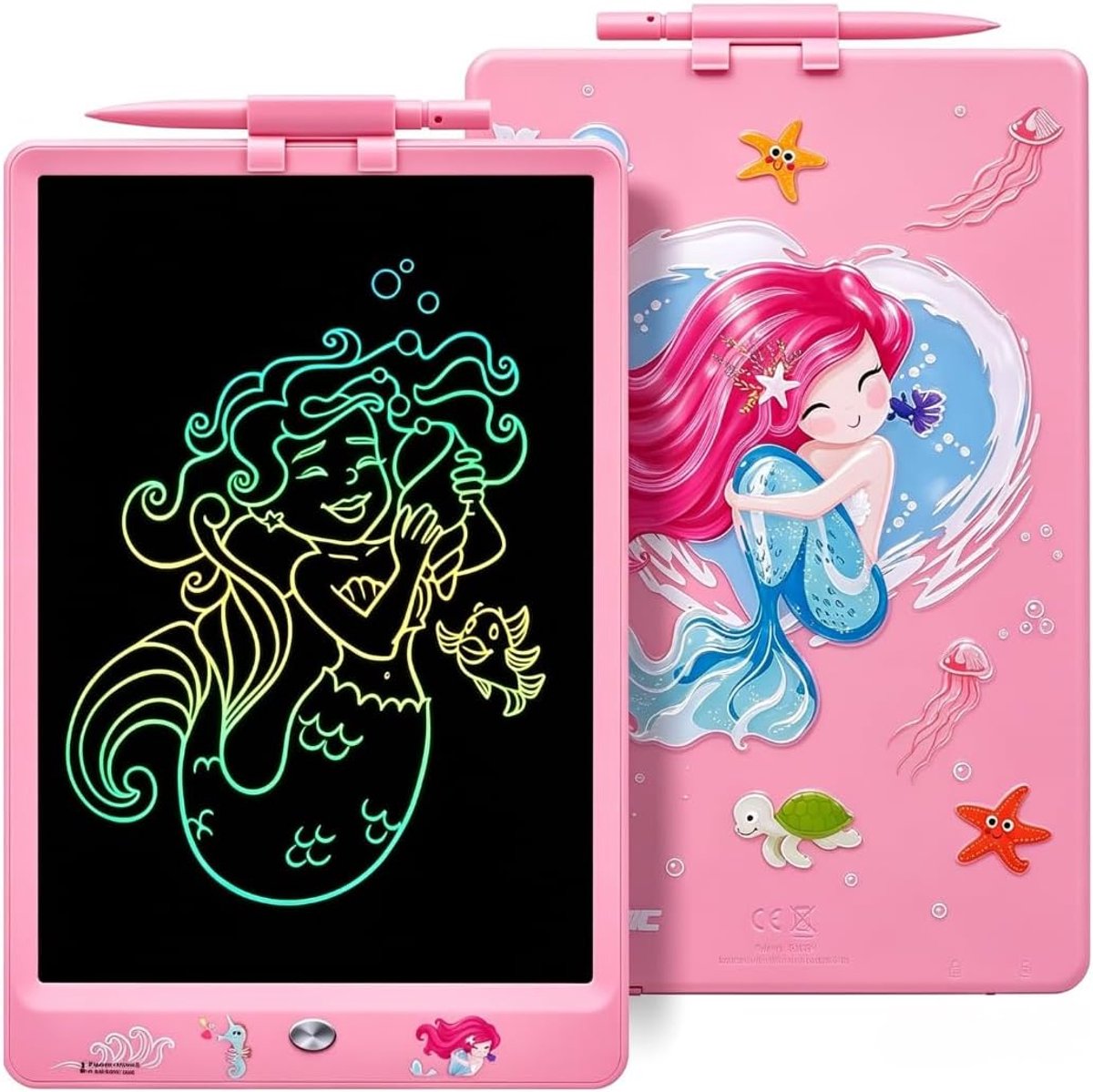 SnelShoppen - 10 Inch LCD Schrijftablet Kinderen - Magneet Whiteboard Tekentablet voor Meisjes en Jongens - Veilig en Duurzaam Speelgoed voor 2-8 Jaar