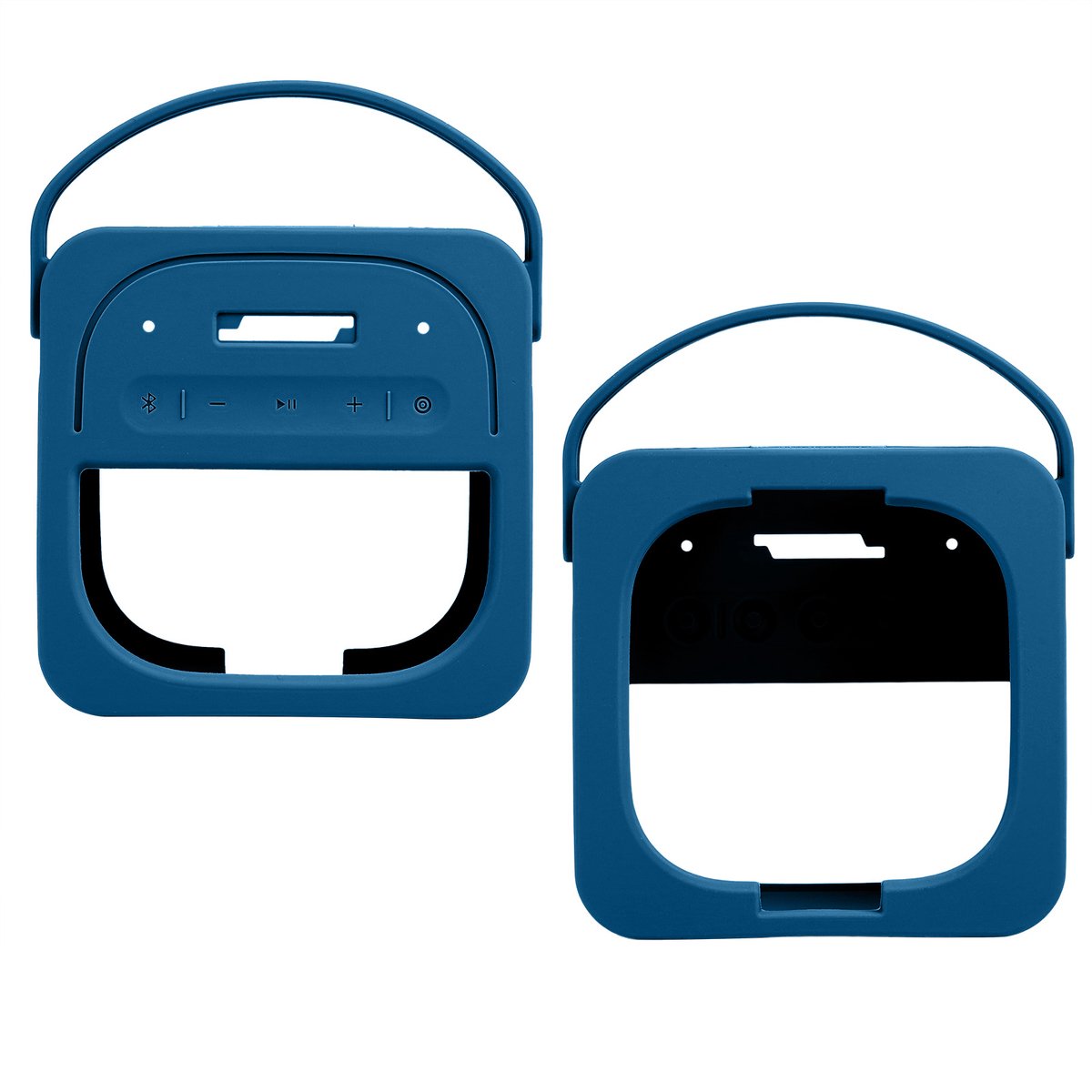 Beschermhoes geschikt voor Bose Soundlink Micro 2 bluetooth Speaker - Meerdere Kleuren - Schokbestendig - Krasbestendig - Siliconen - Hoesje - Case - Bescherming - Navy