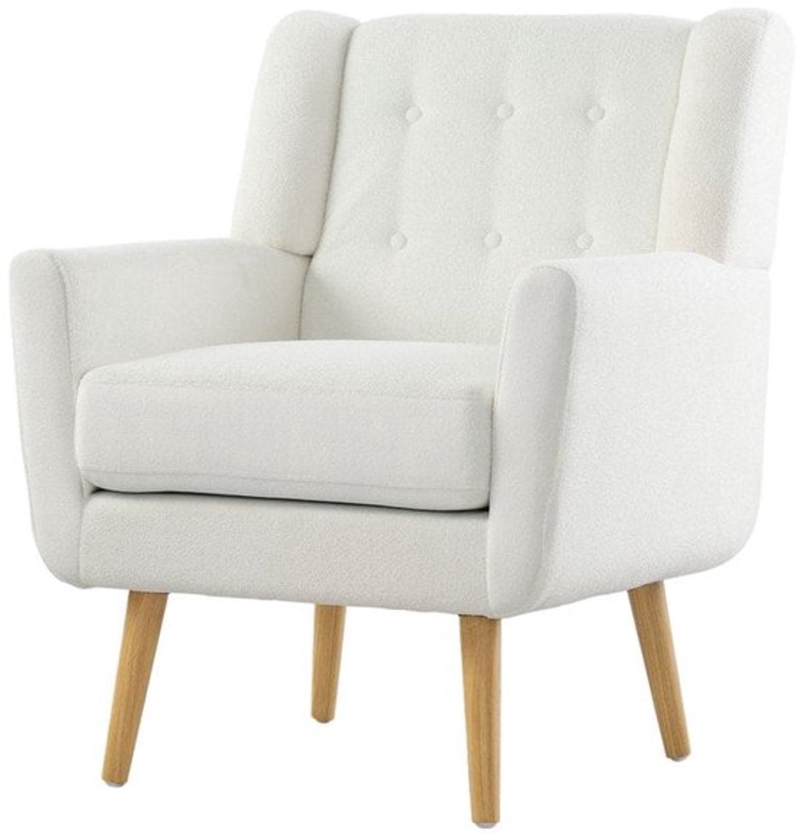 Fauteuil – Loungestoel – Armstoel – Relaxstoel – Zetel – Wingback Design – Zachte Teddy Fl