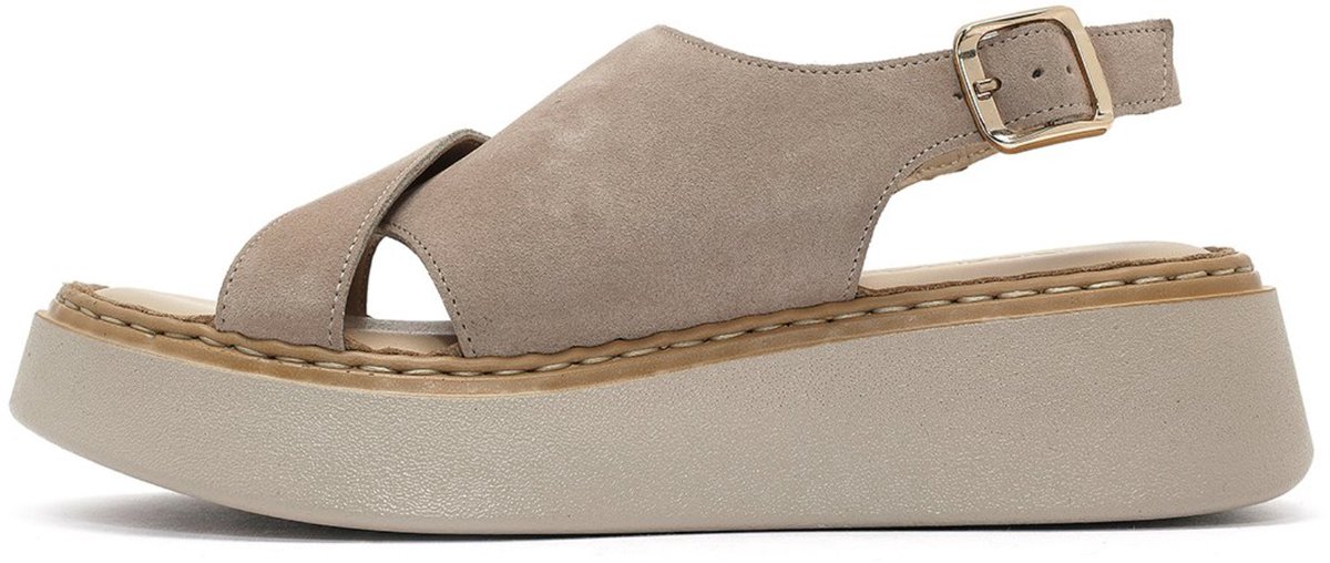 DERIMOD Sandals Suede Leather Sandals