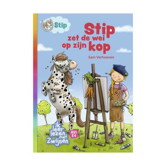 Ik leer lezen met Zwijsen - Stip zet de wei op zijn kop - cover