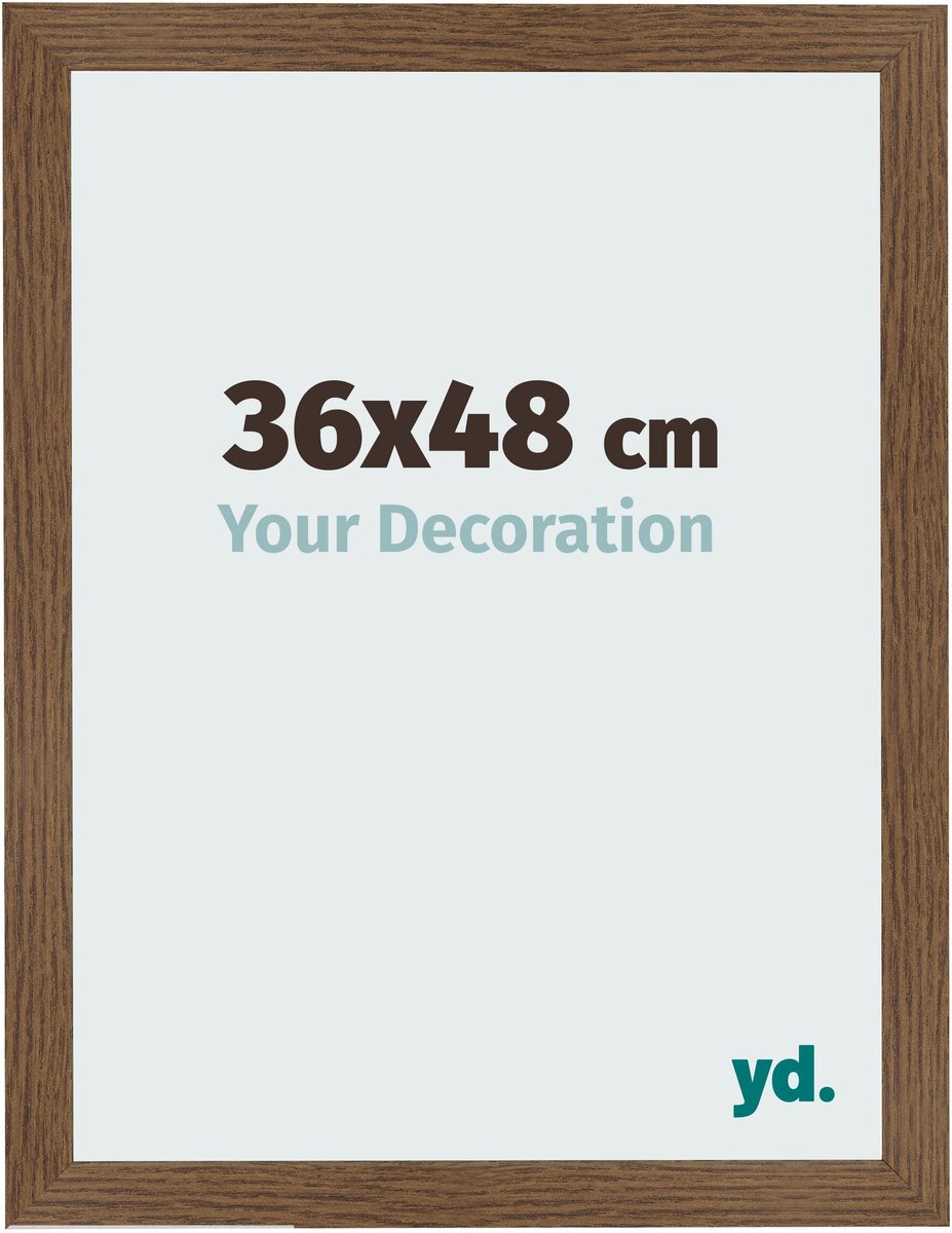 Your Decoration - Fotolijst 36x48 cm - MDF - Eiken Rustiek - Bologna