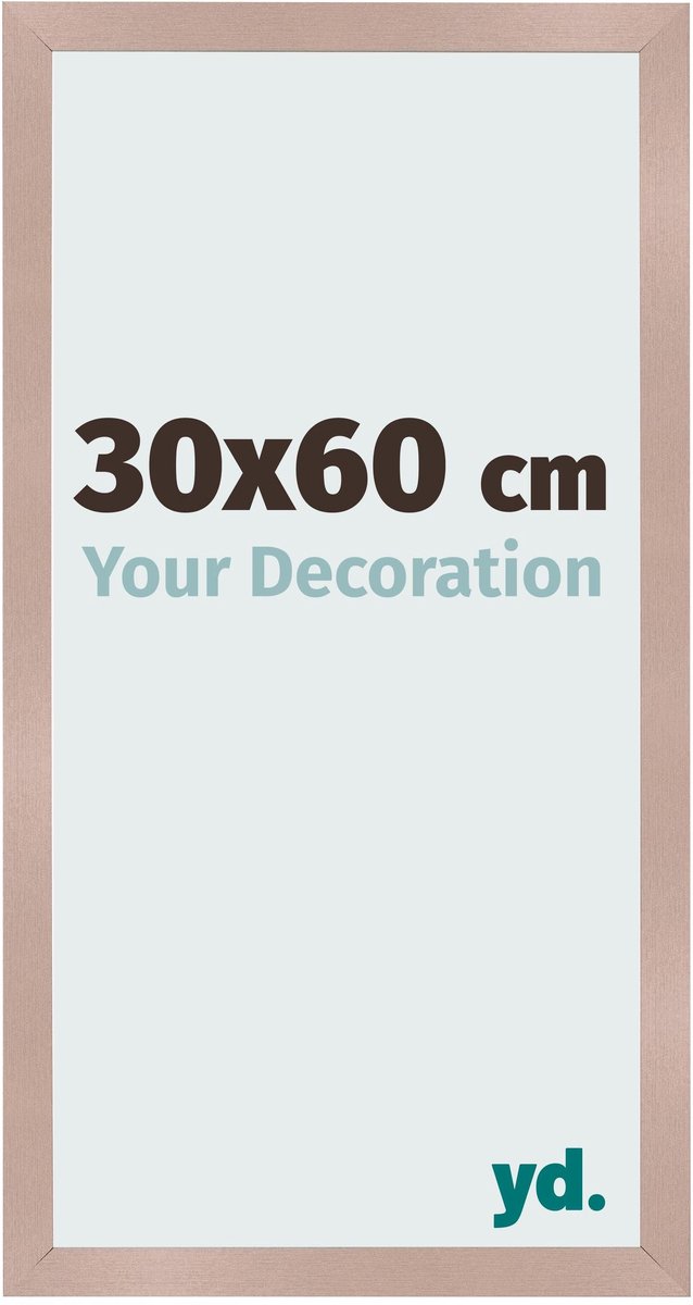 Your Decoration - Fotolijst 30x60 cm - MDF - Oudroze - Bologna