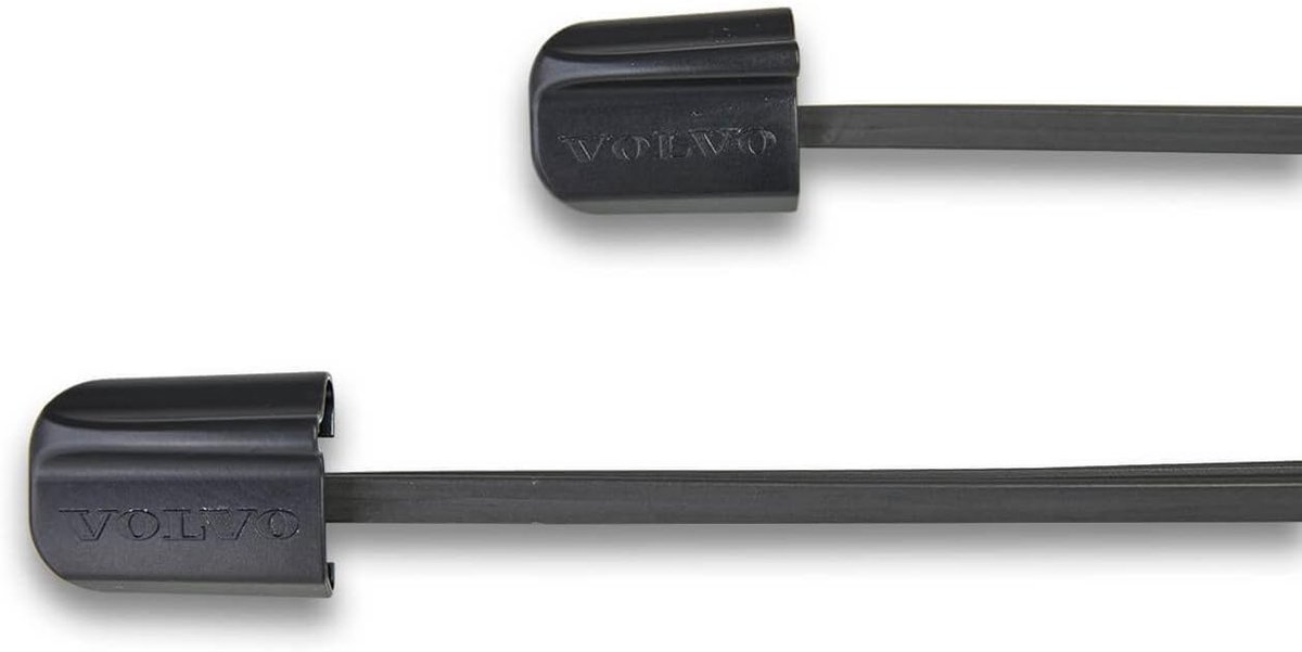 SnelShoppen - Vervangrubbers voor ruitenwissers S60, V60, V60CC (2019+) - Flexibel, zacht, met grafietlaag - Goedkope oplossing voor ruitenwissers