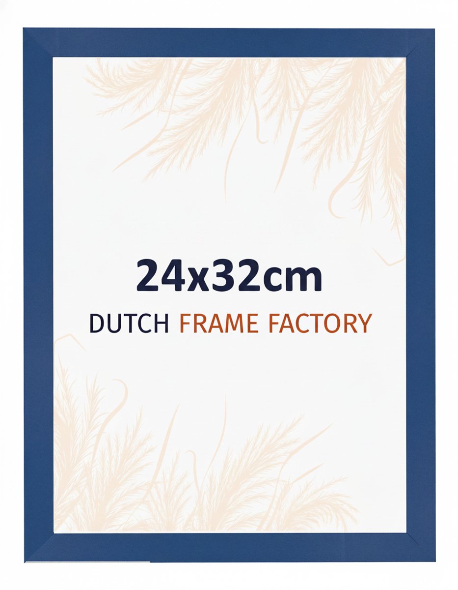 Fotolijst 24x32 cm - MDF - Donkerblauw - Benno