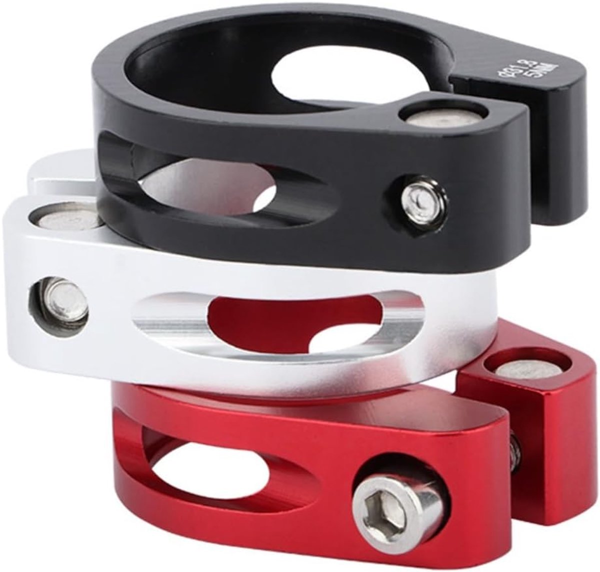 SnelShoppen - Fietszadel Klem, Fietszadel Adapter, Aluminium Legering, Bevestiging voor Mountainbike, Racefiets, 34.9 mm