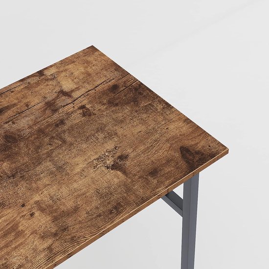 SnelShoppen - Vouwtafel Laptop Tafel 100x60 cm, Geen Montage Nodig, E1 Klasse Hout, Waterdicht, Krasbestendig, Ideaal voor Thuiswerken, Studie, Campin van Snelshoppen — afbeelding 4