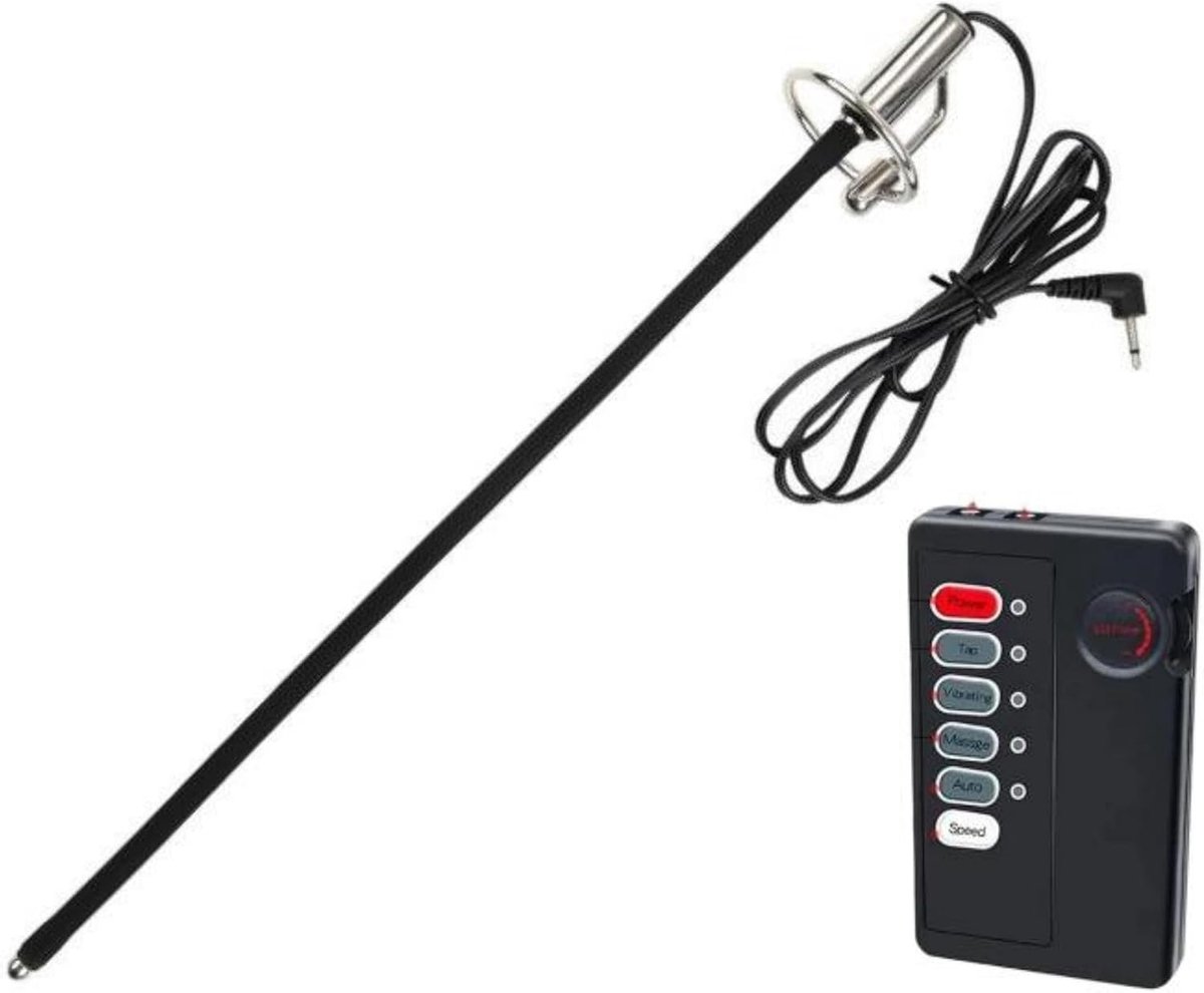 SnelShoppen - Elektrische schokstick van silicone voor urethrale stimulatie, fysiotherapie, wasbaar, multifunctioneel, gemakkelijk schoon te maken, di
