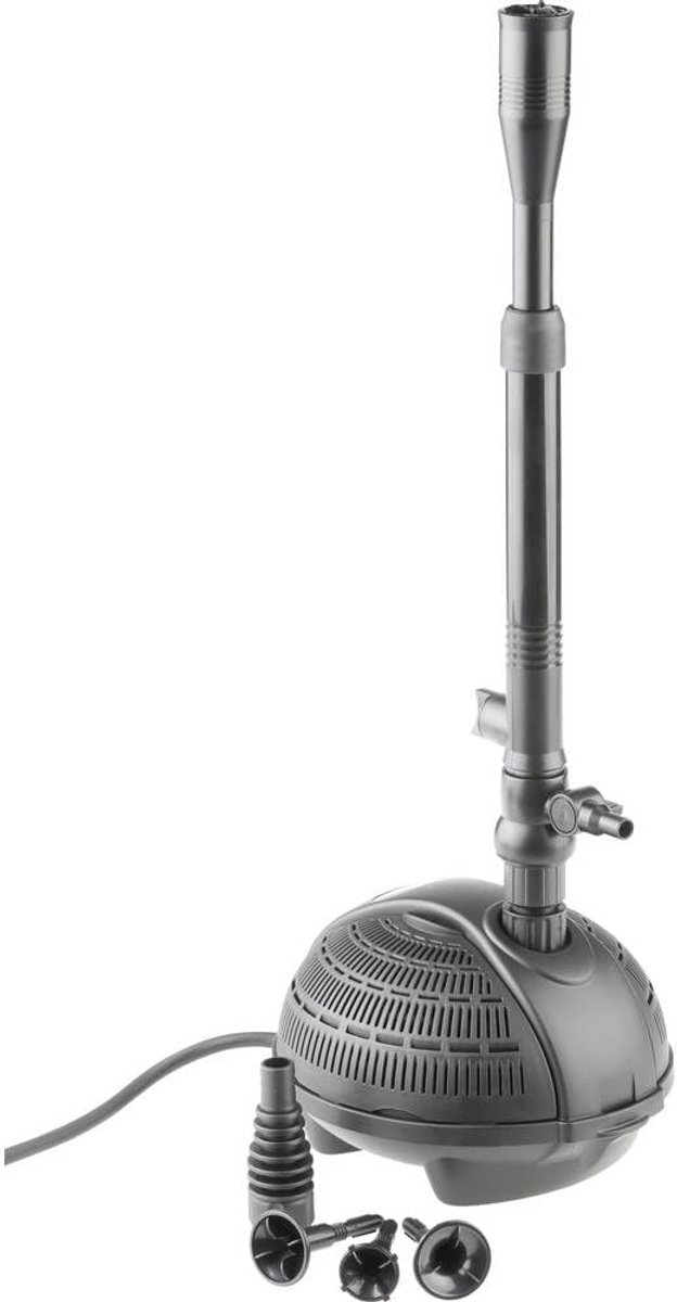 SnelShoppen - PondoVario 750 Waterpomp voor Tuinfonteinen en Vijvers - 720 l/h - 9 Watt - Inclusief Telescopische Verlenging en 4 Spuitmonden