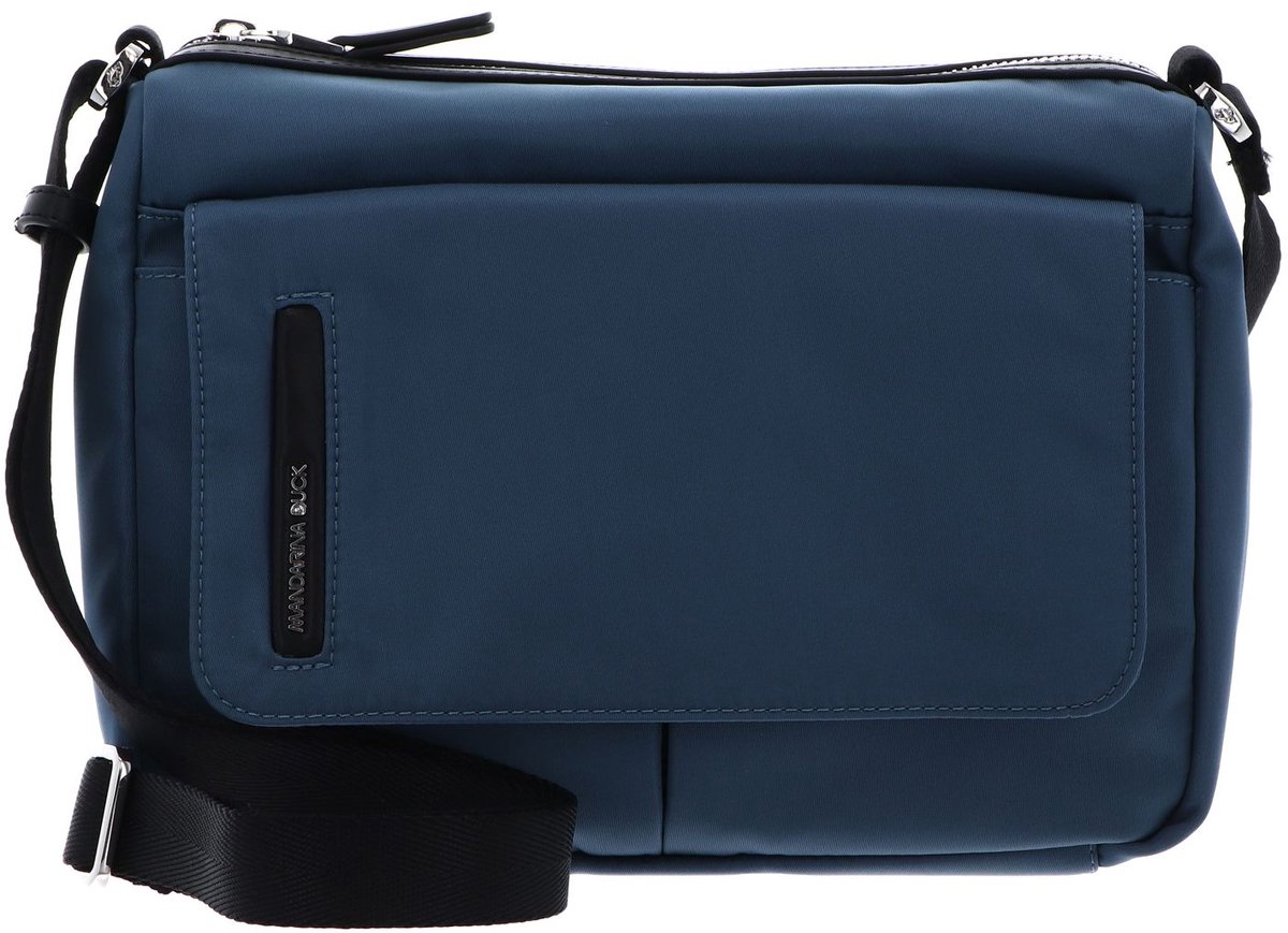 MANDARINA DUCK schoudertas Hunter Crossover Cosmic blauw
