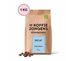 De Koffiejongens - Decaf - 100% biologische koffiebonen - 1 kilo