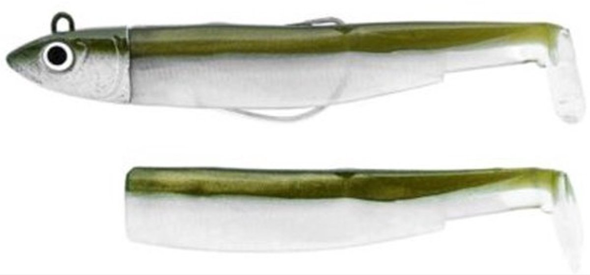 Fiiish Black Minnow Shore Combo + Body Khaki Nr. 2 (90mm) 10g