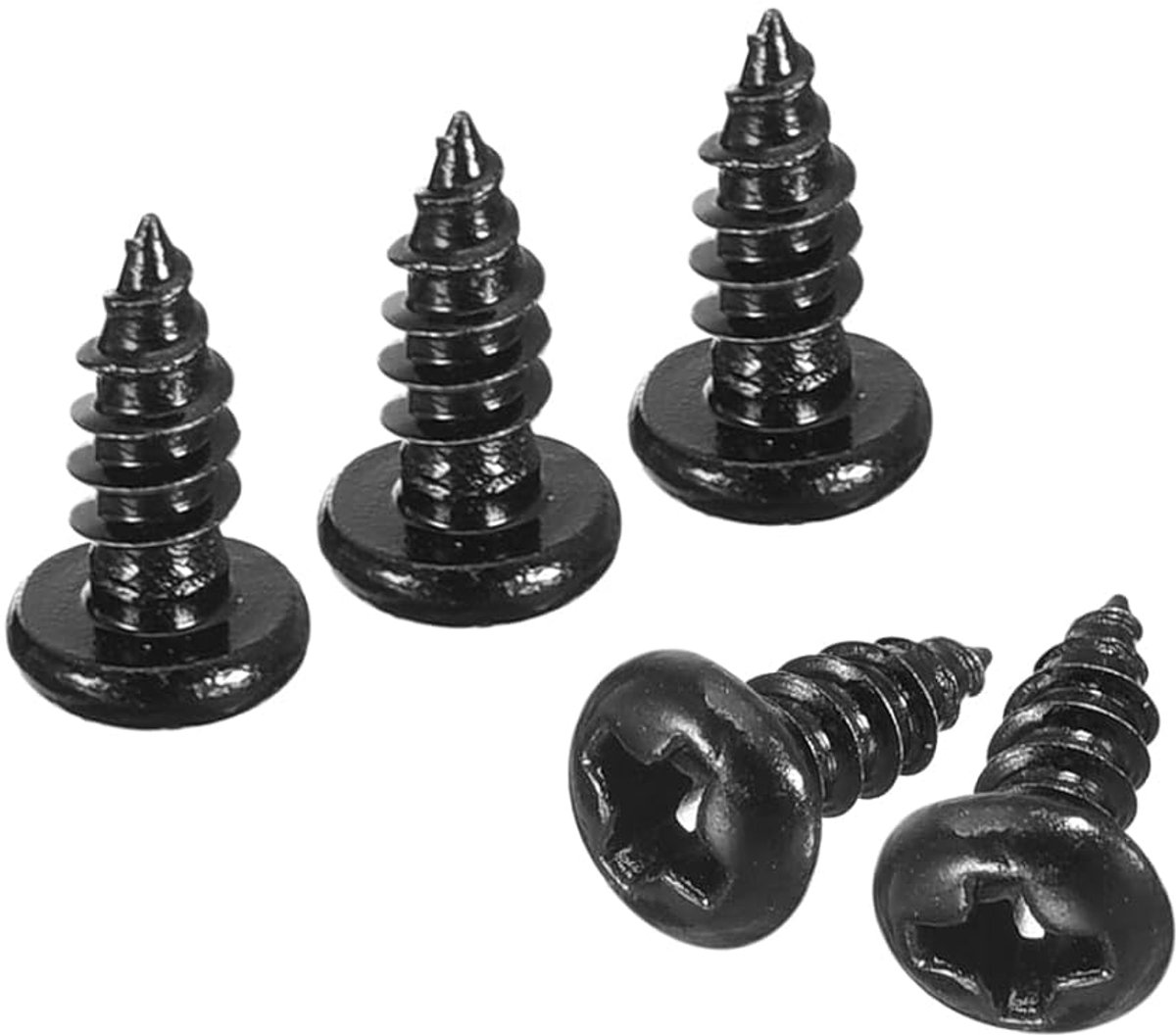 Zelftappende schroeven 3mm x 8mm - 304 roestvrij staal - corrosiebestendig - ideaal voor bevestigingen - ShopVlot