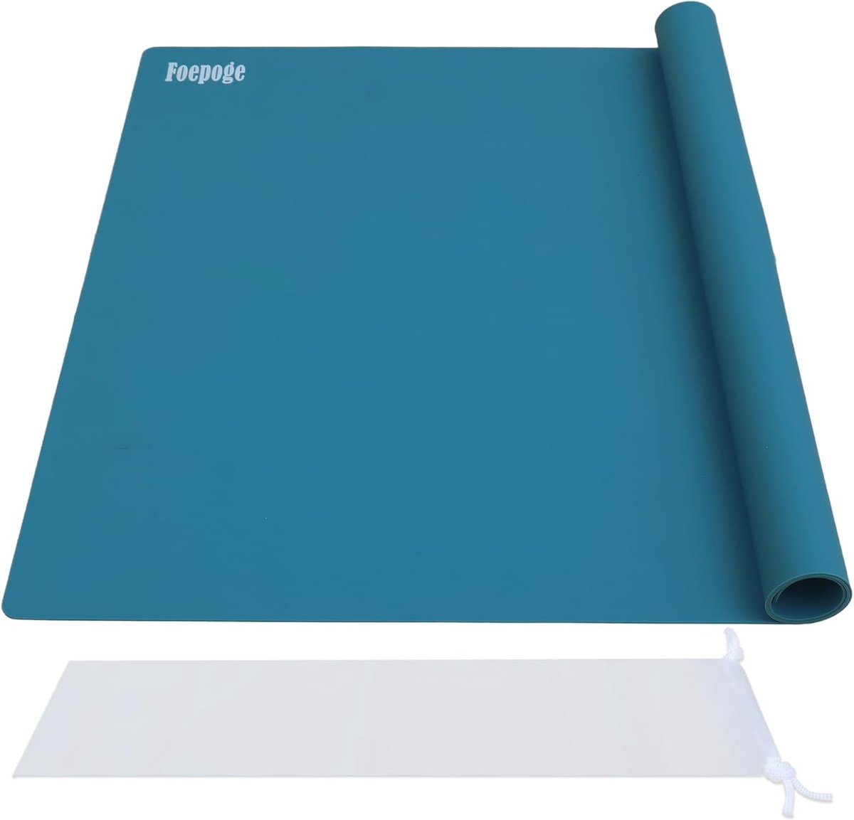 SnelShoppen - Grote Siliconen Schilderonderlegger voor Kinderen 71 x 51 cm - Afwasbare Knutselmat, Epoxyhars Onderlegger, Creatieve Activiteiten, Hand