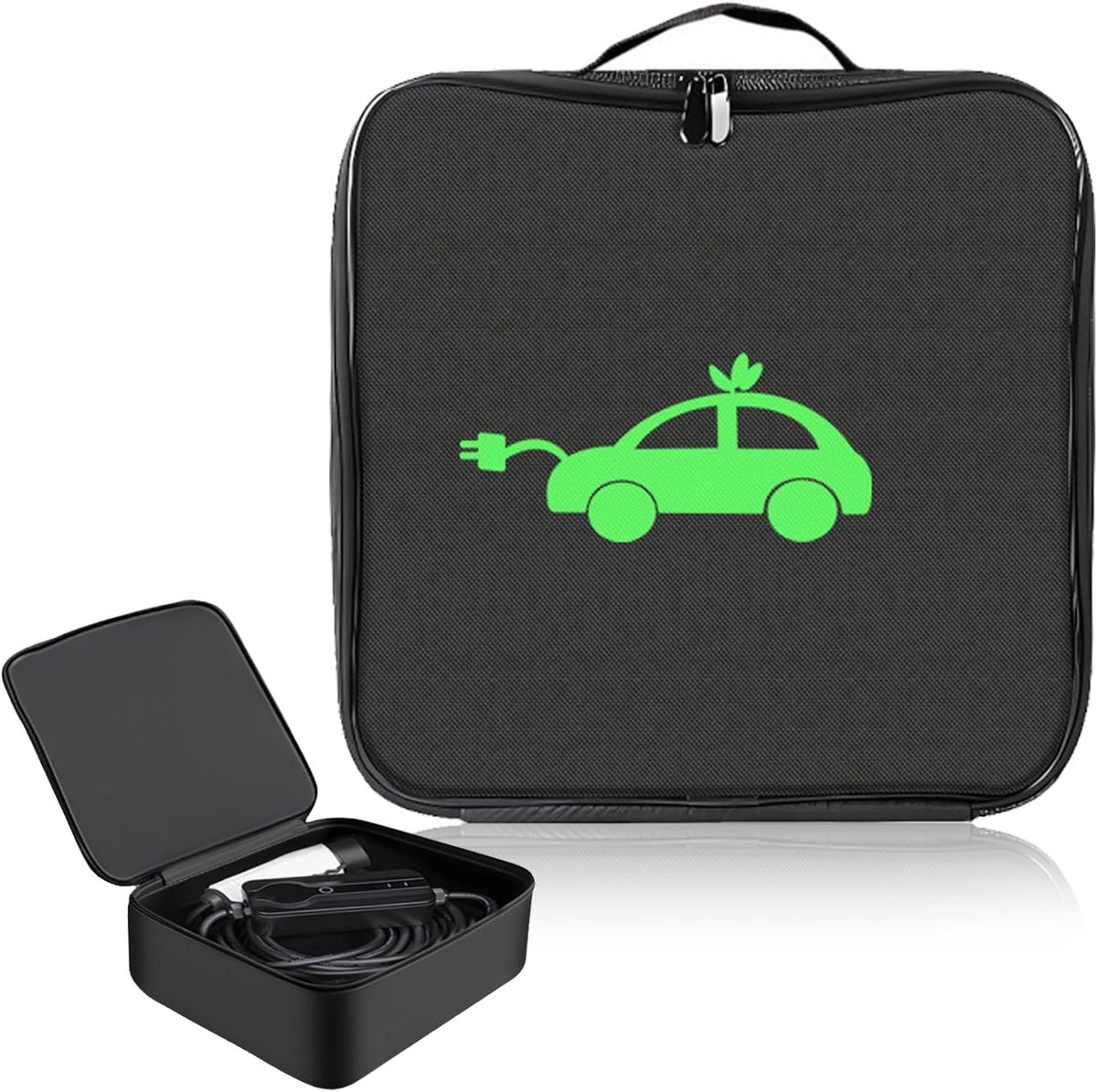 Thijox - Draagbare Kabelorganizer voor EV Oplaadkabel - 600D Oxford-Stof, Waterafstotend, Krasbestendig en Vuilafstotend, Ideaal voor Auto, Kamperen e