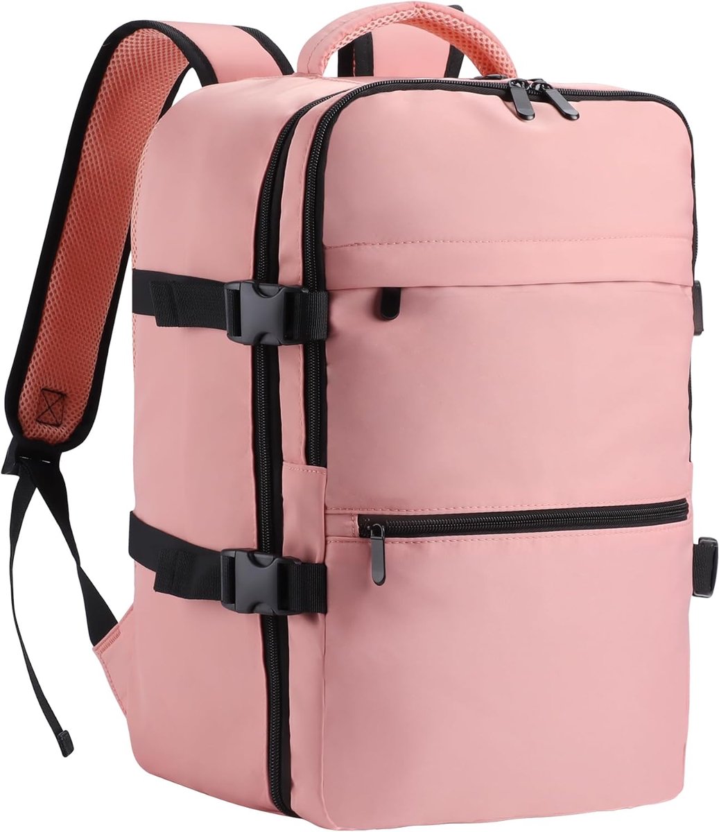 SnelShoppen - Cabine Tas 45x36x20 Easyjet Onderstoel Handbagage Rugzak 30L Waterafstotend Weekendtas Laptop Draagtas Reisbagage