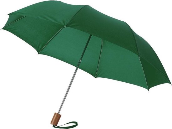 Petit parapluie pliant / pliant vert 93 cm de diamètre - Protection pluie |  bol.com