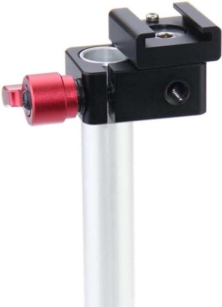 Klem adapter voor 15 mm DSLR Rig - Bevestigingsklem voor koude schoen staaf met flexibele montage - Video Light accessoire