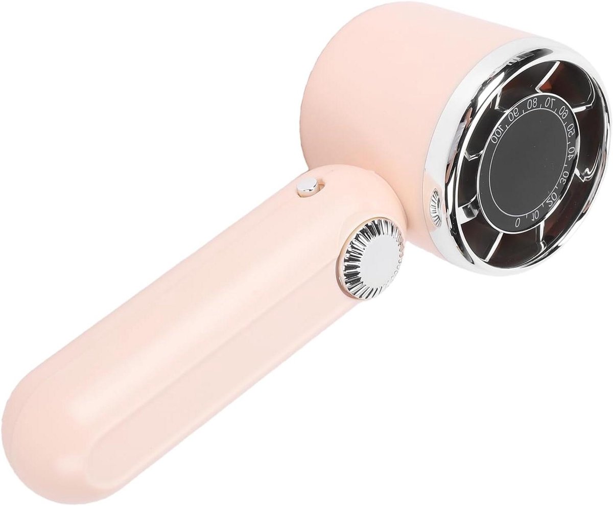 Draagbare Handventilator - Persoonlijke Koeler - Blijf Koel - Variabele Snelheidsregeling - 17 cm Hoog - Zwart
