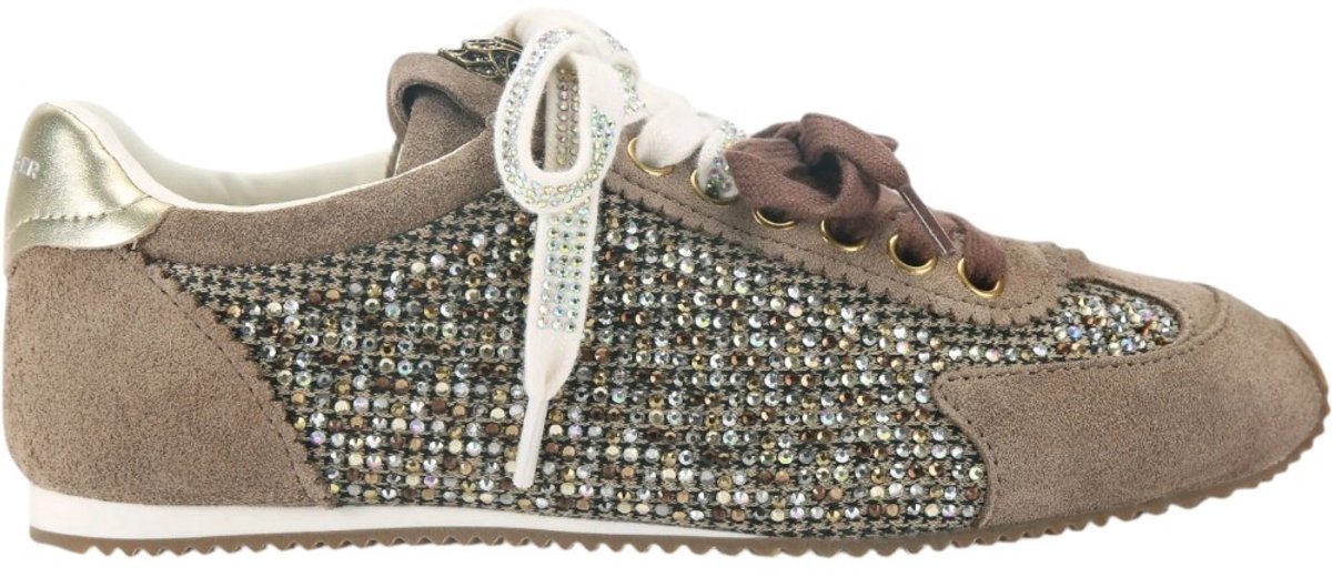 Kurt Geiger London Islington Sneaker Sneakers - Dames - Taupe - Maat 36