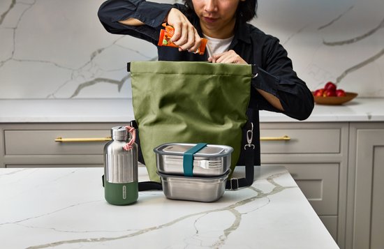 Black+Blum Lunch Bag Large - Lunchtas - 380x170x350mm - Moss van Black+Blum — afbeelding 3