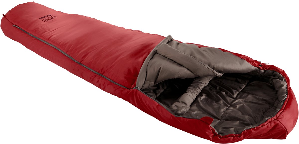 Grand Canyon Fairbanks 205 Slaapzak Rood Extra Long / Left Zipper