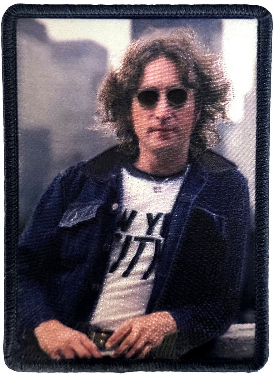 John Lennon The Beatles - NYC Tee - patch