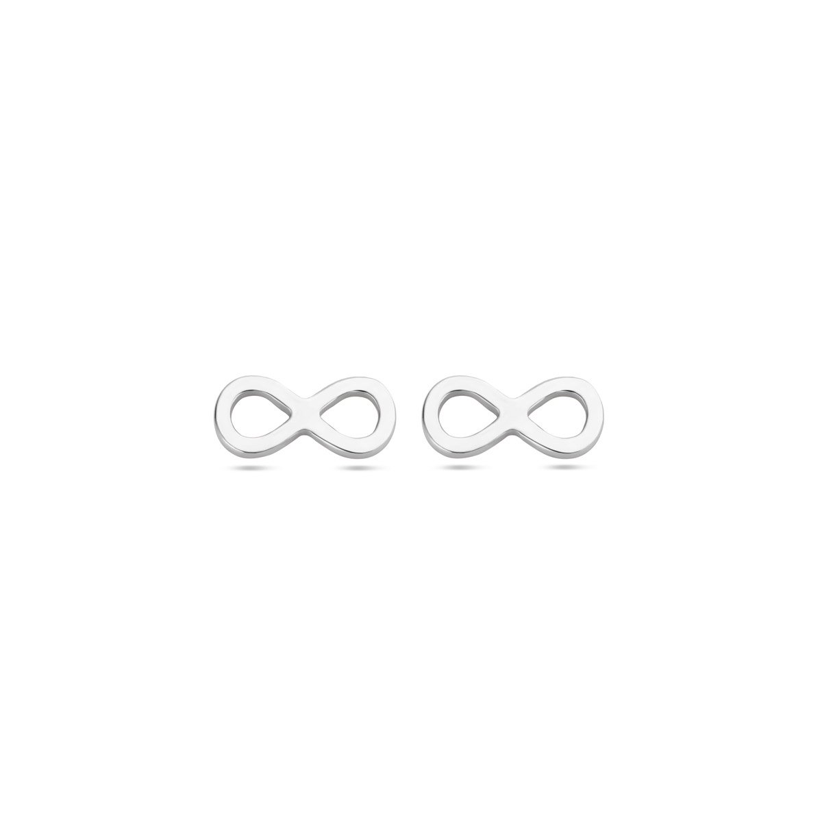 Glams oorknoppen infinity - Zilver