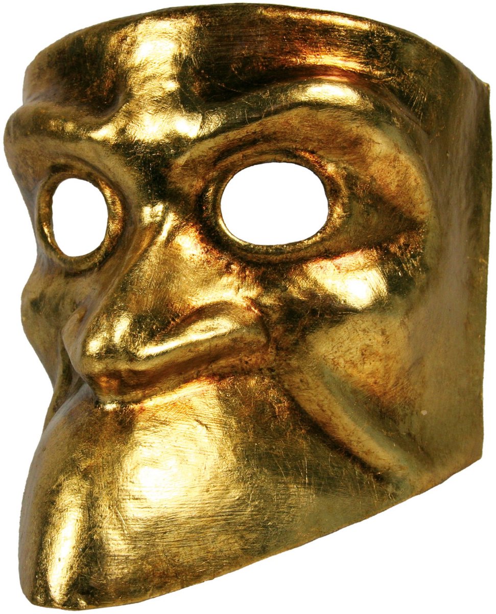 Bauta Goud - Venetiaans Masker