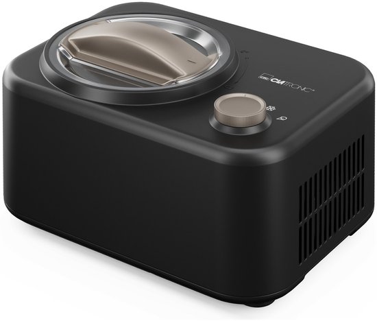 Clatronic ICM 3846 - IJsmachine met compressor - Ice Cream Maker - Zwart - 100W van Clatronic — afbeelding 2