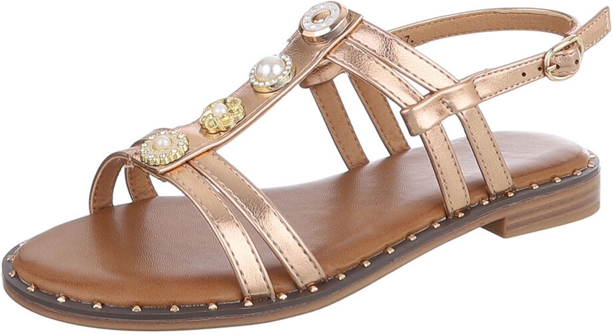Dames sandalen - bandjes en gesp - dagelijks gebruik Mt:39