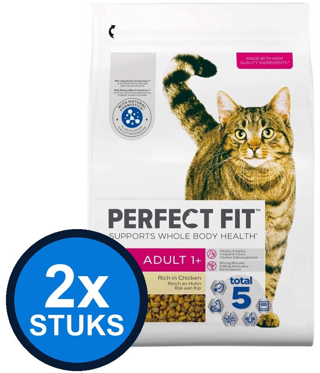Perfect Fit Perfect Fit - droog adult kip 2,8kg - Kattenvoer - 2.8 kg