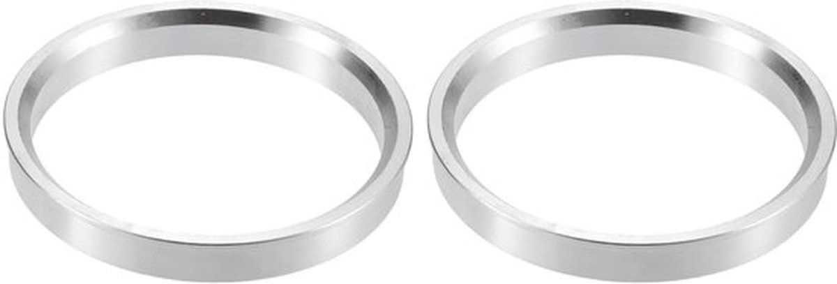 2 stuks OD 73,1 mm ID 66,1 mm aluminiumlegering naaf middenring