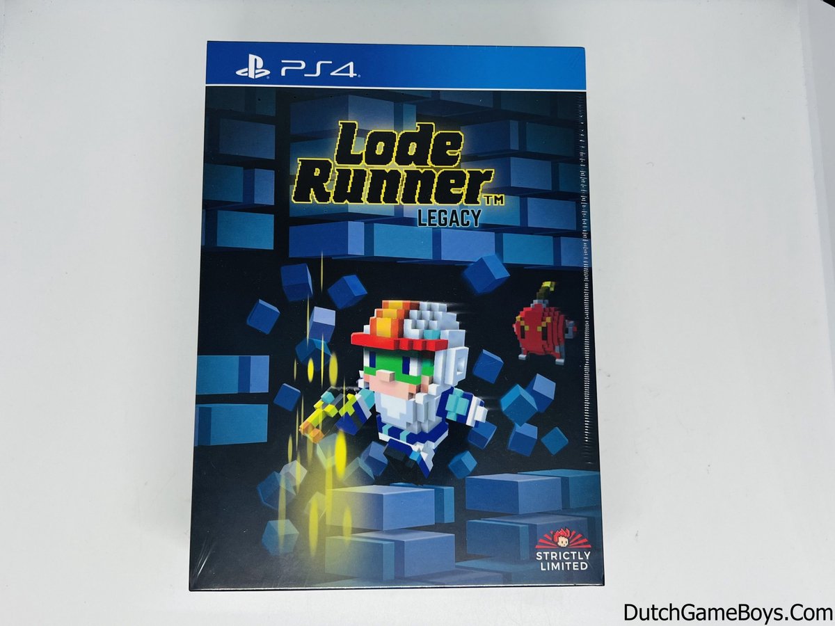 Playstation 4 / PS4 - Lode Runner - Legacy - Collector's Edition - New & Sealed