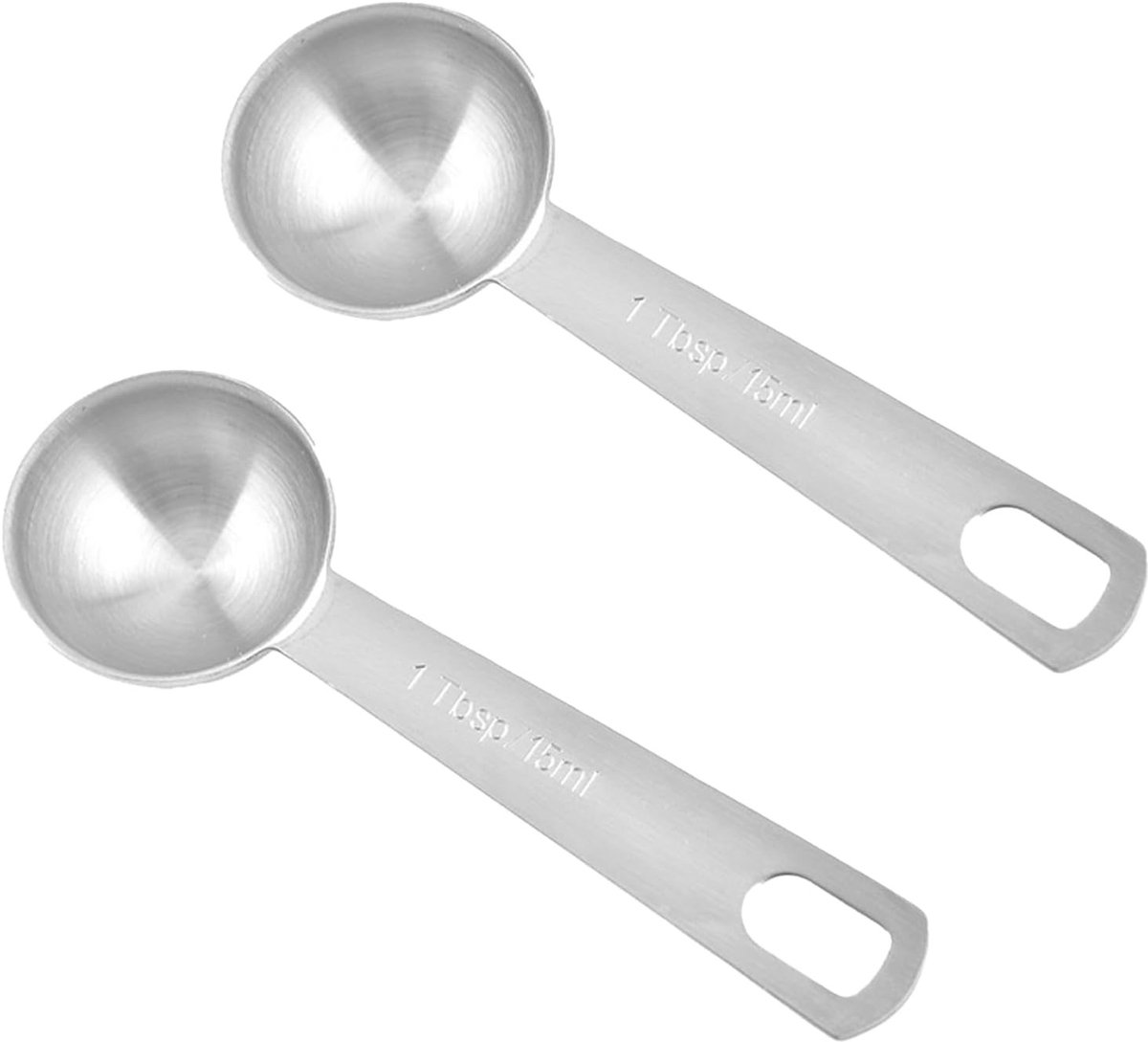 15ml RVS Maatlepel voor Eiwitpoeder, Dubbelzijdige Schep, Perfect voor Poederdispenser en Voedingssupplementen