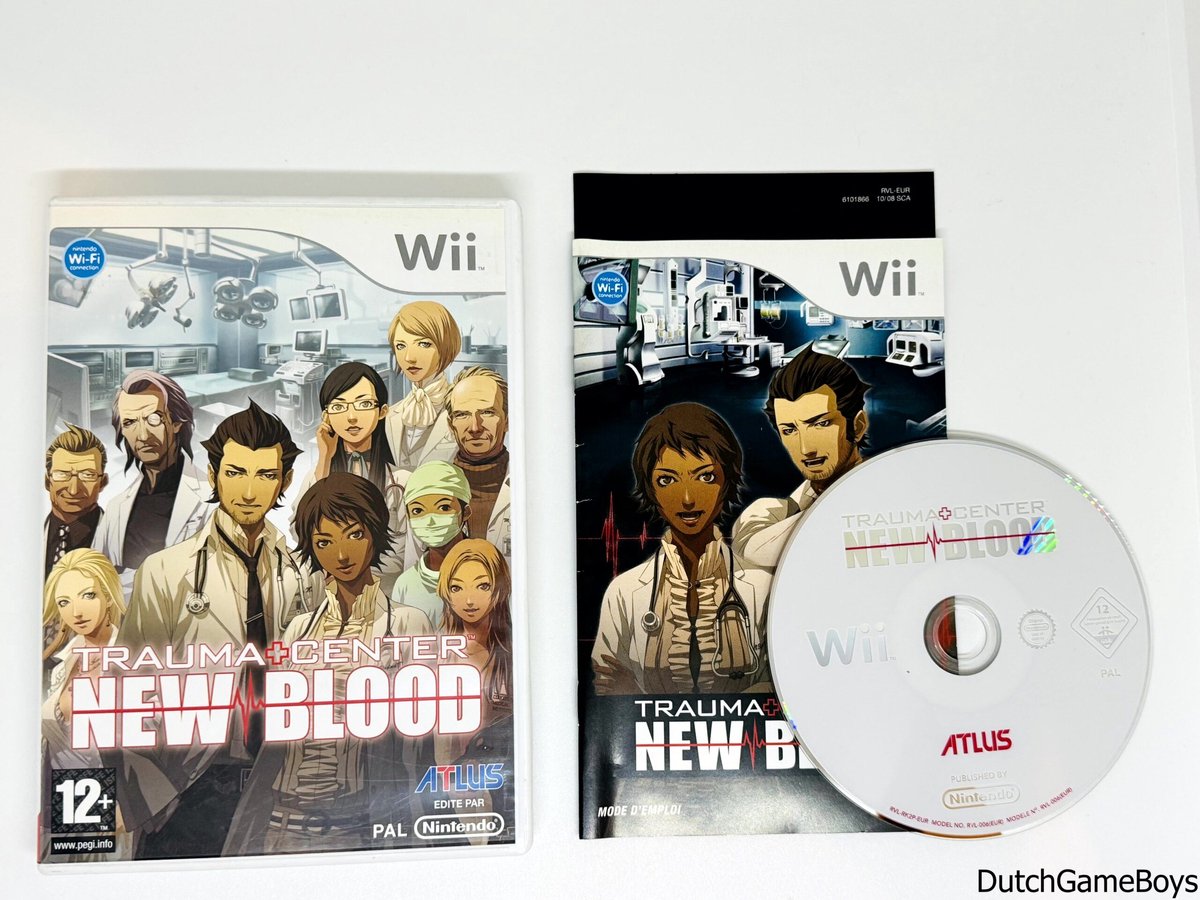 Nintendo Wii - Trauma Center - New Blood - FRA