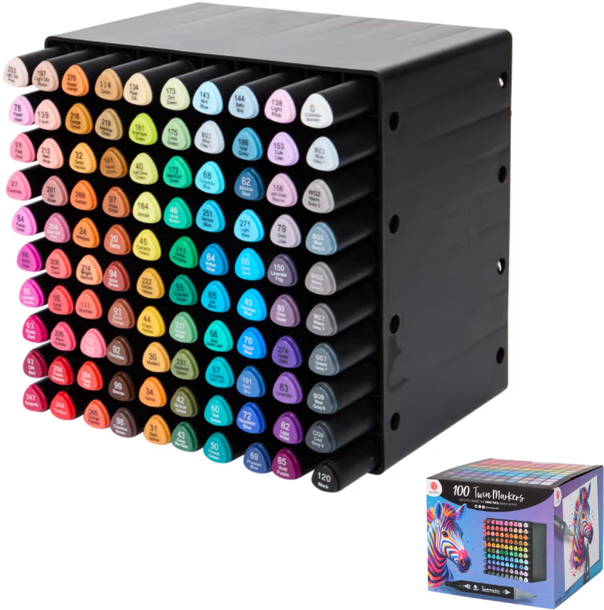 DécoTime twinmarkers 100 stuks