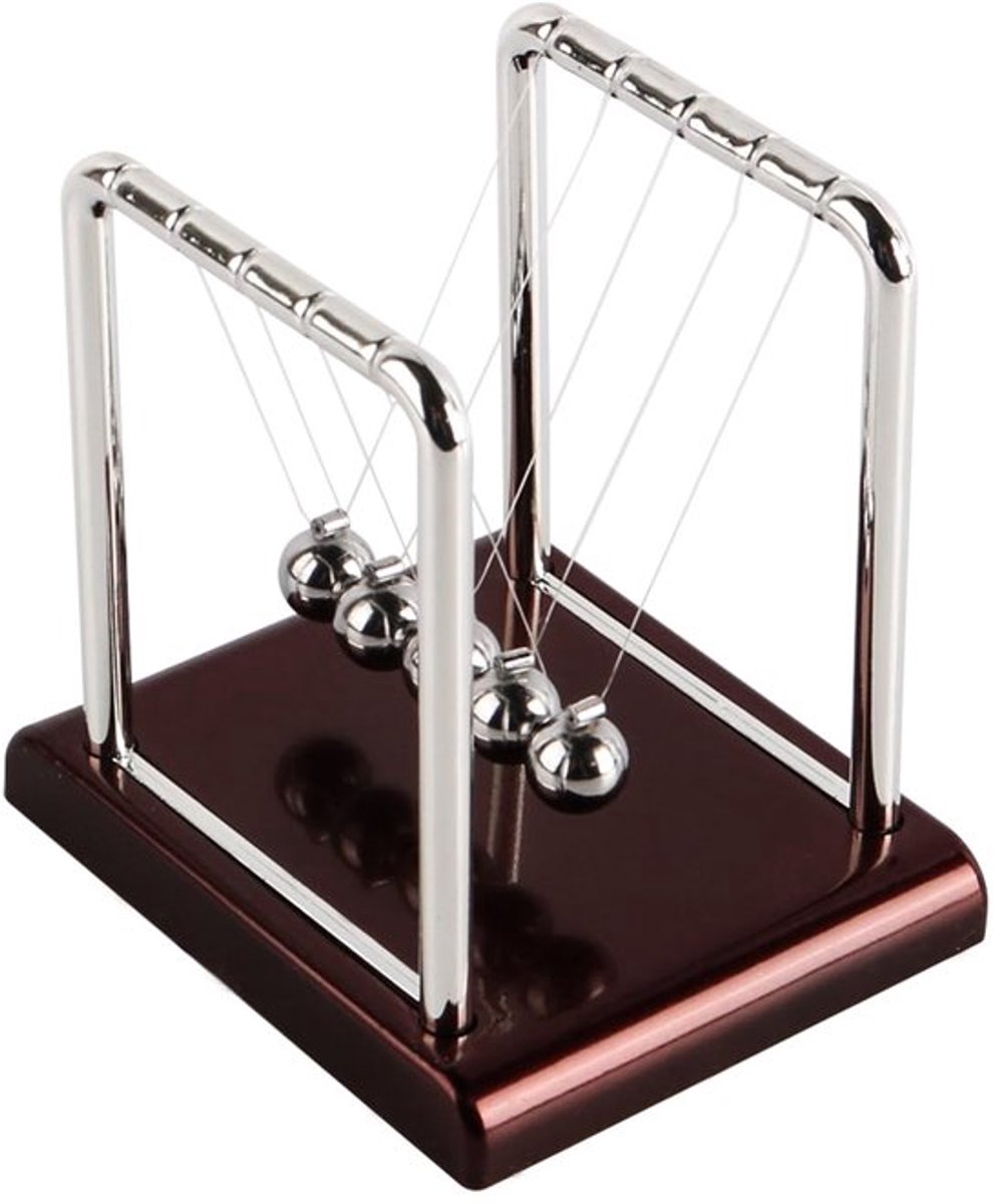 Newton's Cradle Balansballen Wetenschap Fysica Gadget Bureau Decoratie Kinetische Beweging Bureau voor Kantoor, Thuis, Educatief en Stressverlichting