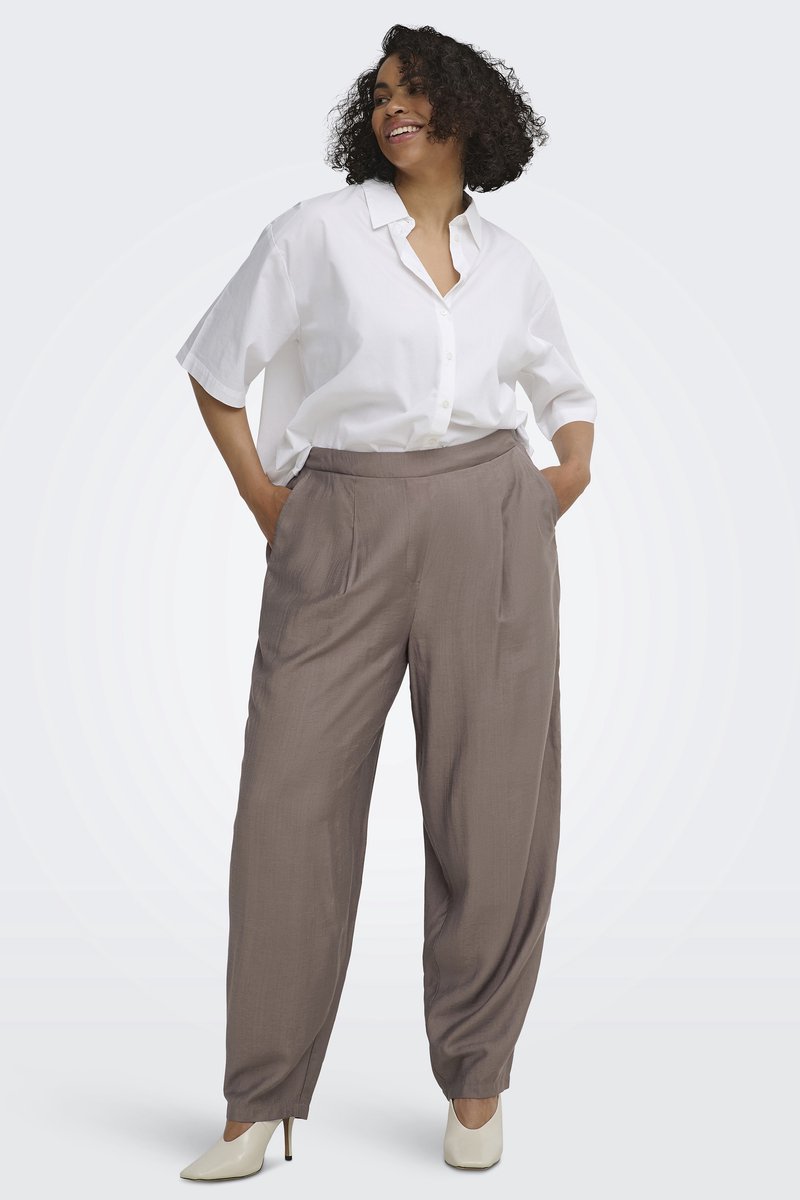 ONLY CARMAKOMA - CARJOANNA HW BARREL PANT TLR - Meisjes - Leggings