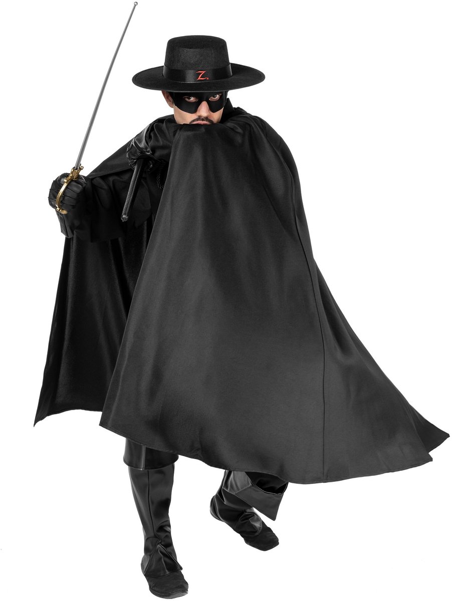 Zorro - Cape - Mantel Carnaval Kostuum Halloween