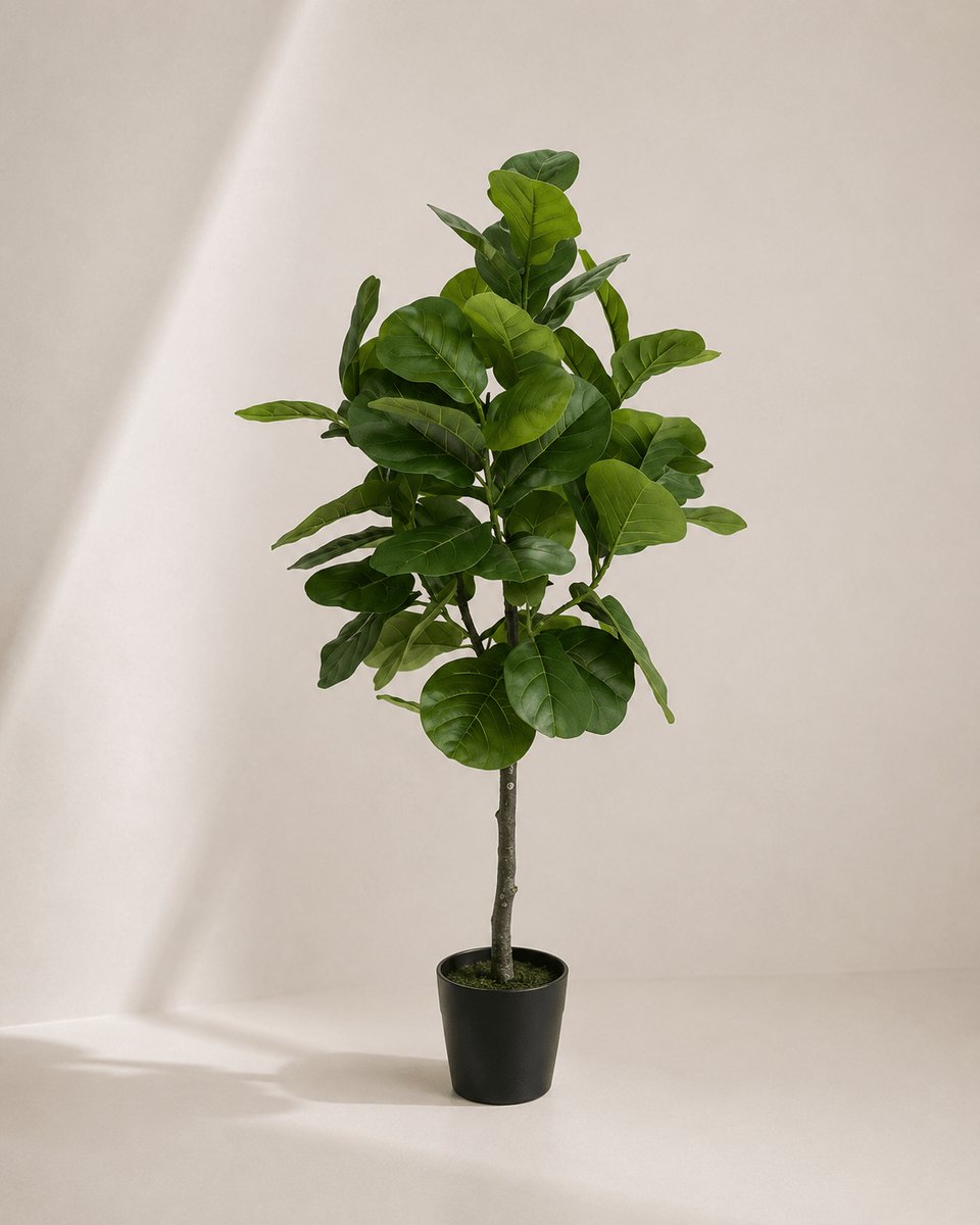 Fiddle Leaf Fig Boom Kunstplant – Groen – 130 cm
