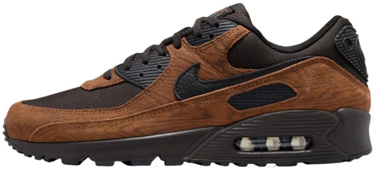 Nike Air Max 90 Premium ‘Light Brtitish Tan Velvet ‘ . Bruin