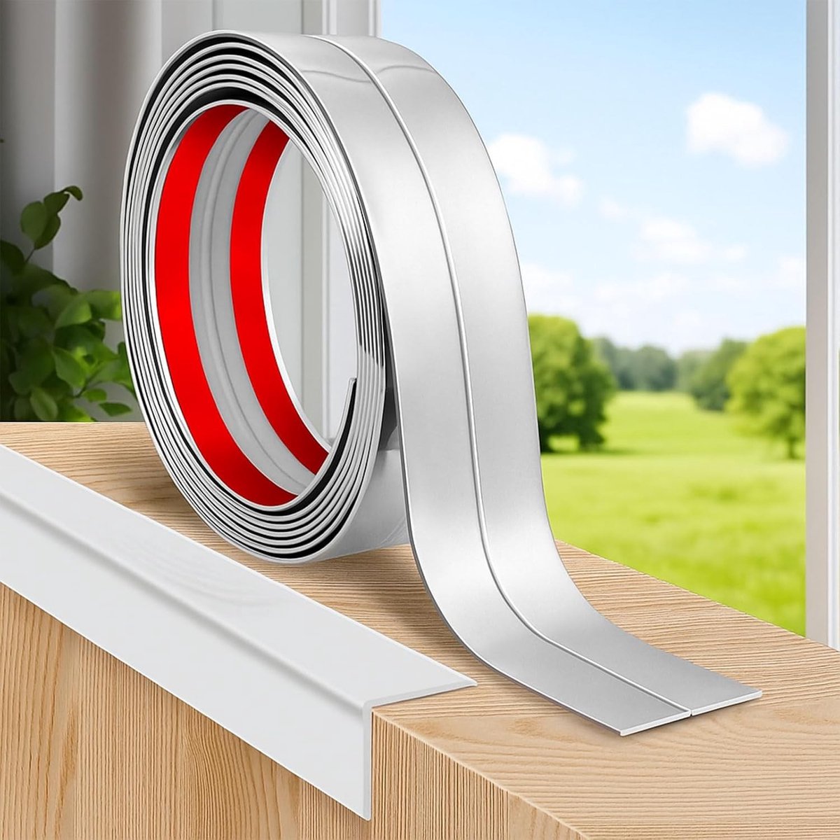 Flexibele Zelfklevende Hoekbeschermers voor Deuren, Ramen en Muren - Ideaal voor Doe-Het-Zelf en Renovaties, Perfect voor Keuken en Tegels