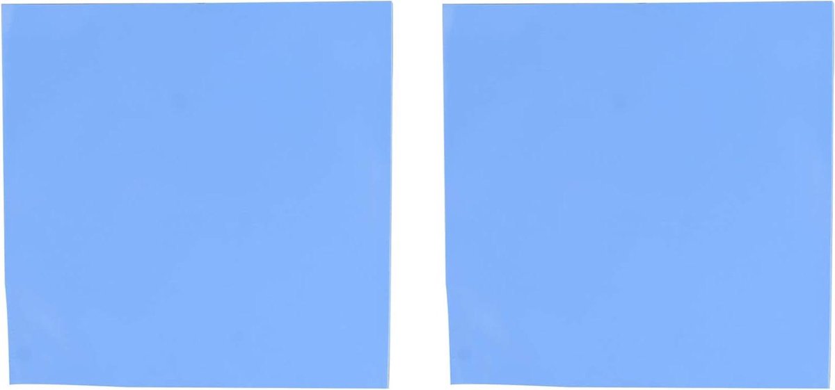 Thermal Pad - Warmtegeleidend Kussen - Chipset Koeling - Elektrisch Isolerend - 100 x 100 x 15 mm - Blauw